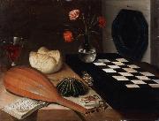 Lubin Baugin Still Life with Chessboard (mk08) Spain oil painting reproduction